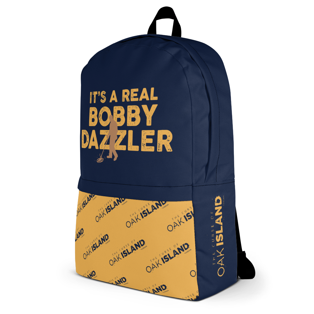 The Curse of Oak Island Bobby Dazzler Premium Backpack