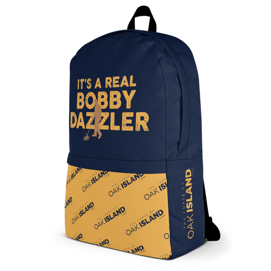 The Curse of Oak Island Bobby Dazzler Premium Backpack-1