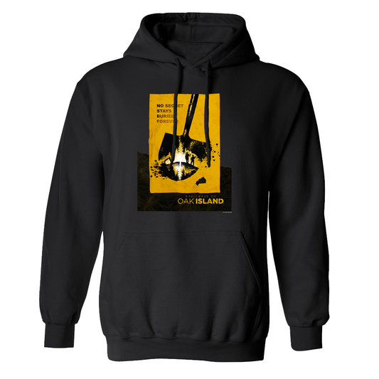 The Curse of Oak Island No Secret Stays Buried Fleece Hooded Sweatshirt-0