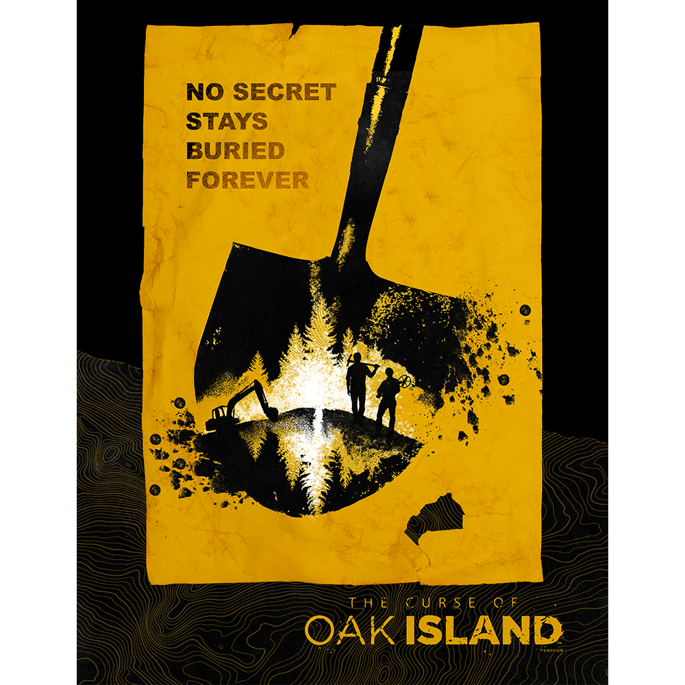 The Curse of Oak Island No Secret Stays Buried Sherpa Blanket