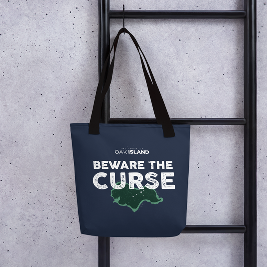 The Curse of Oak Island Beware of the Curse Premium Tote Bag-1