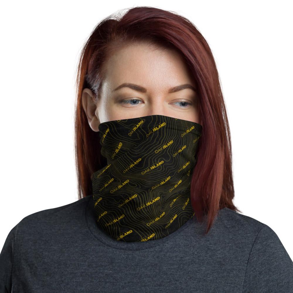 The Curse of Oak Island Logo Washable Face Cover