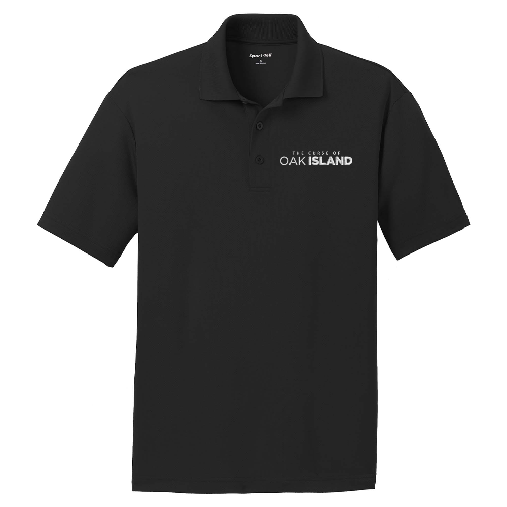 The Curse of Oak Island Logo Embroidered Polo