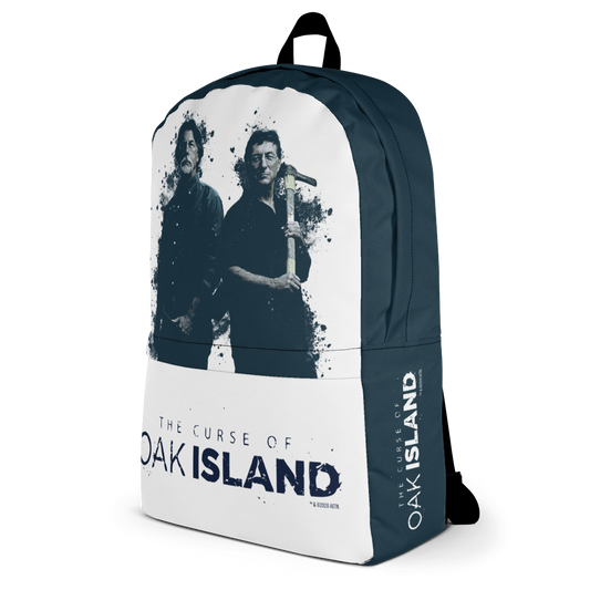 The Curse of Oak Island Rick and Marty Premium Backpack-1