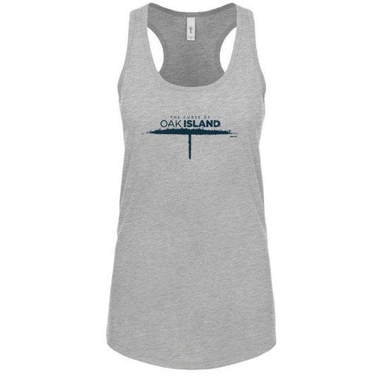 The Curse of Oak Island Women's Racerback Tank Top-0