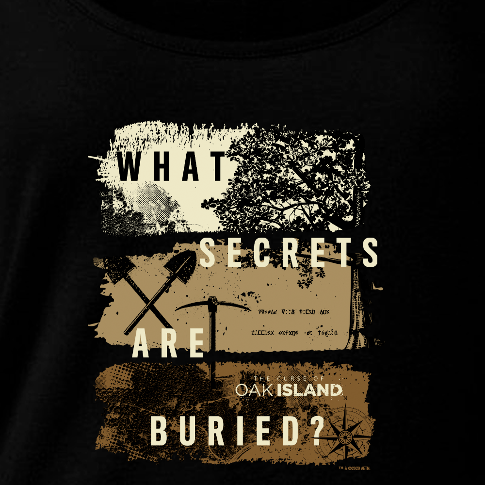 The Curse of Oak Island What Secrets Are Buried? Women's Relaxed Scoop Neck T-Shirt