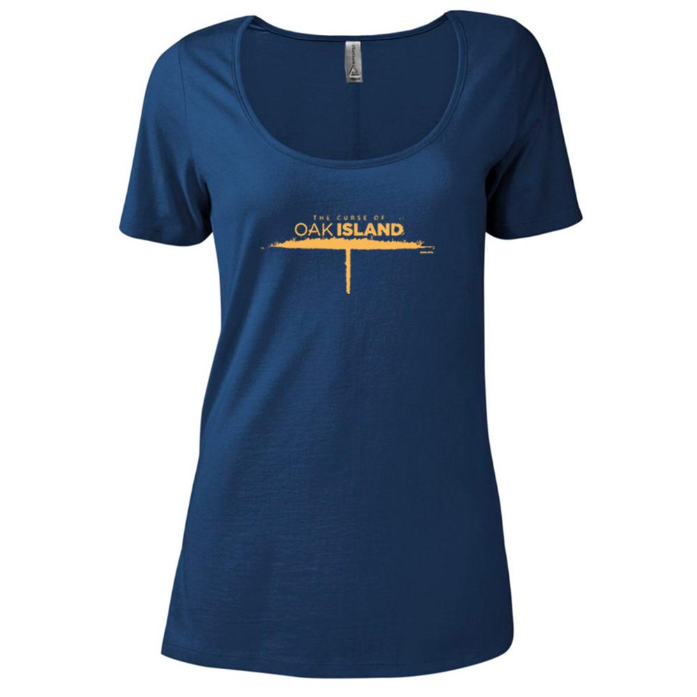 The Curse of Oak Island Women's Relaxed Scoop Neck T-Shirt