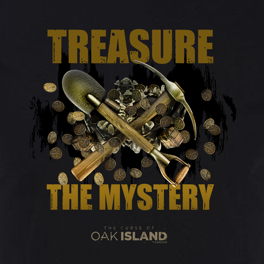 The Curse of Oak Island Treasure The Mystery Adult Short Sleeve T-Shirt-1