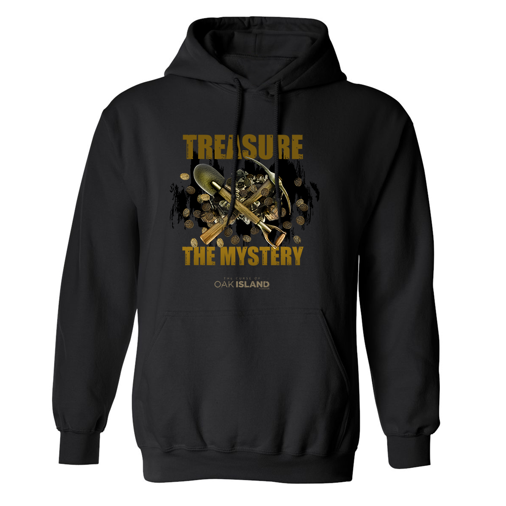 The Curse of Oak Island Treasure The Mystery Fleece Hooded Sweatshirt