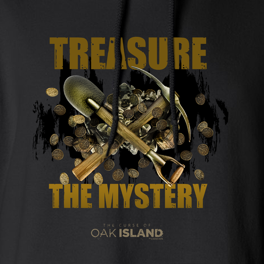 The Curse of Oak Island Treasure The Mystery Fleece Hooded Sweatshirt-1