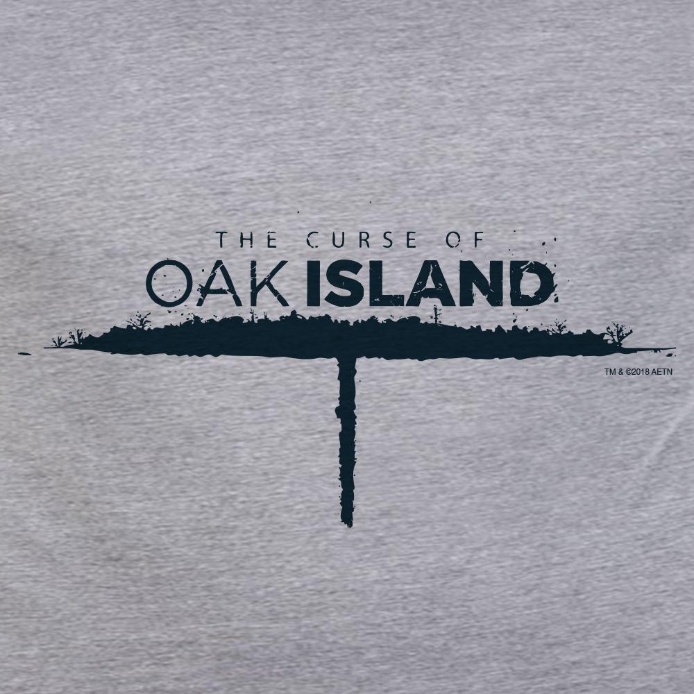 The Curse of Oak Island Tri-blend Raglan Hoodie