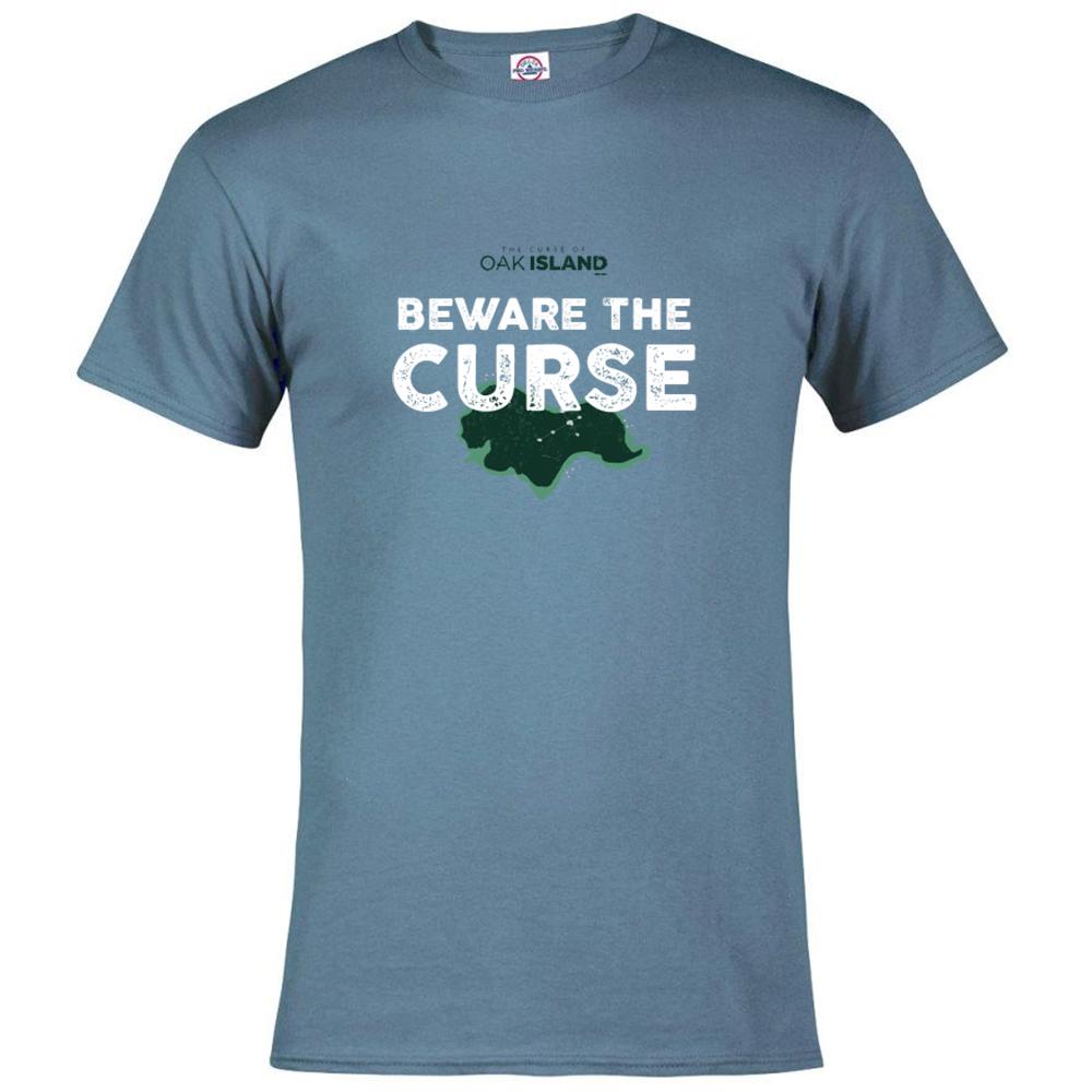 The Curse of Oak Island Beware the Curse Men's Short Sleeve T-Shirt