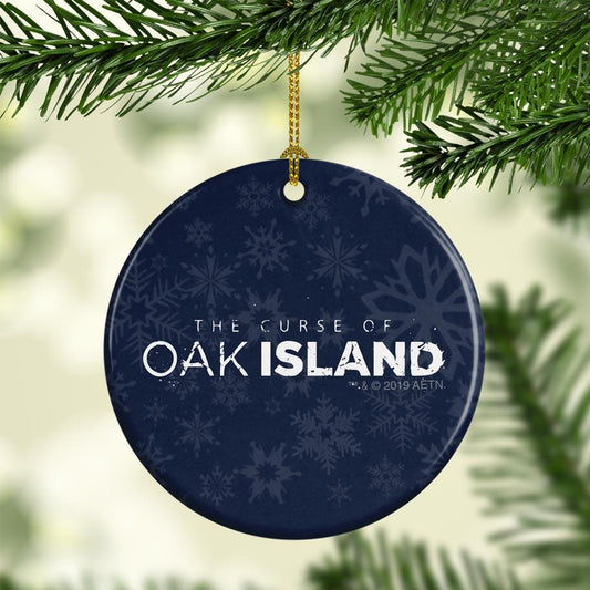 The Curse of Oak Island Logo Double-Sided Ornament