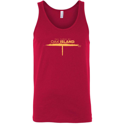 The Curse of Oak Island Adult Tank Top-0