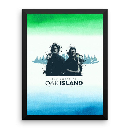The Curse of Oak Island Rick and Marty Poster - 16" x 20"