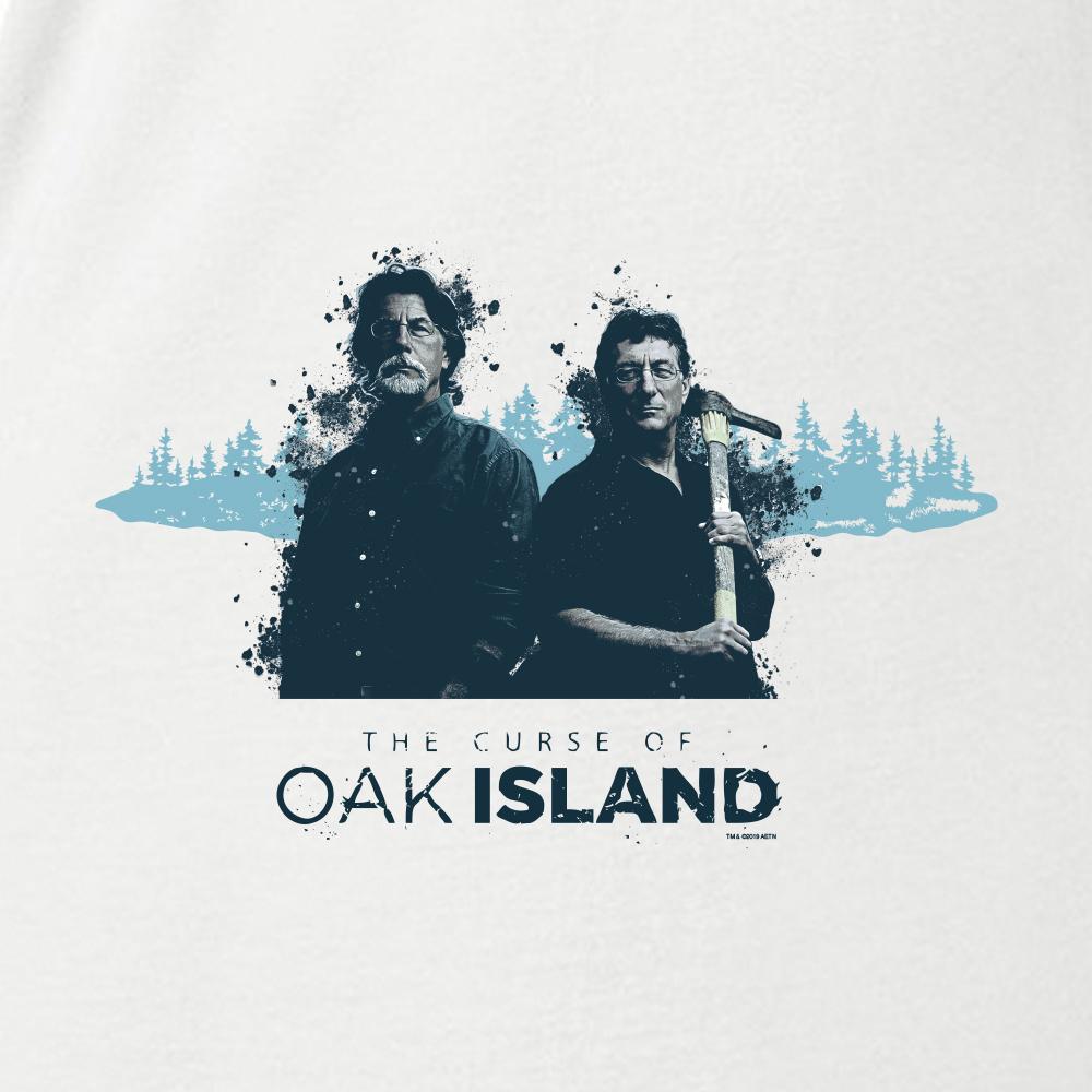 The Curse of Oak Island Rick and Marty Women's Relaxed Scoop Neck T-Shirt