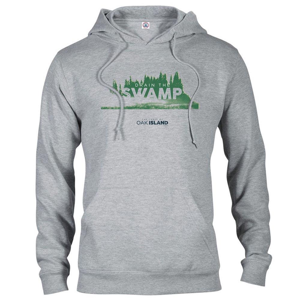 The Curse of Oak Island Drain the Swamp Hooded Sweatshirt
