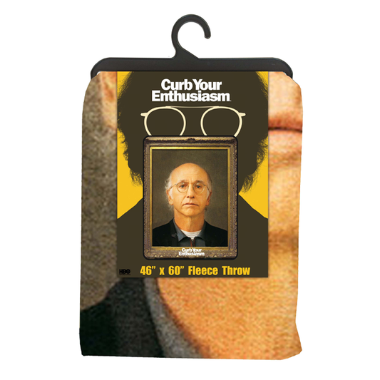 Curb Your Enthusiasm Fleece Throw Blanket-0