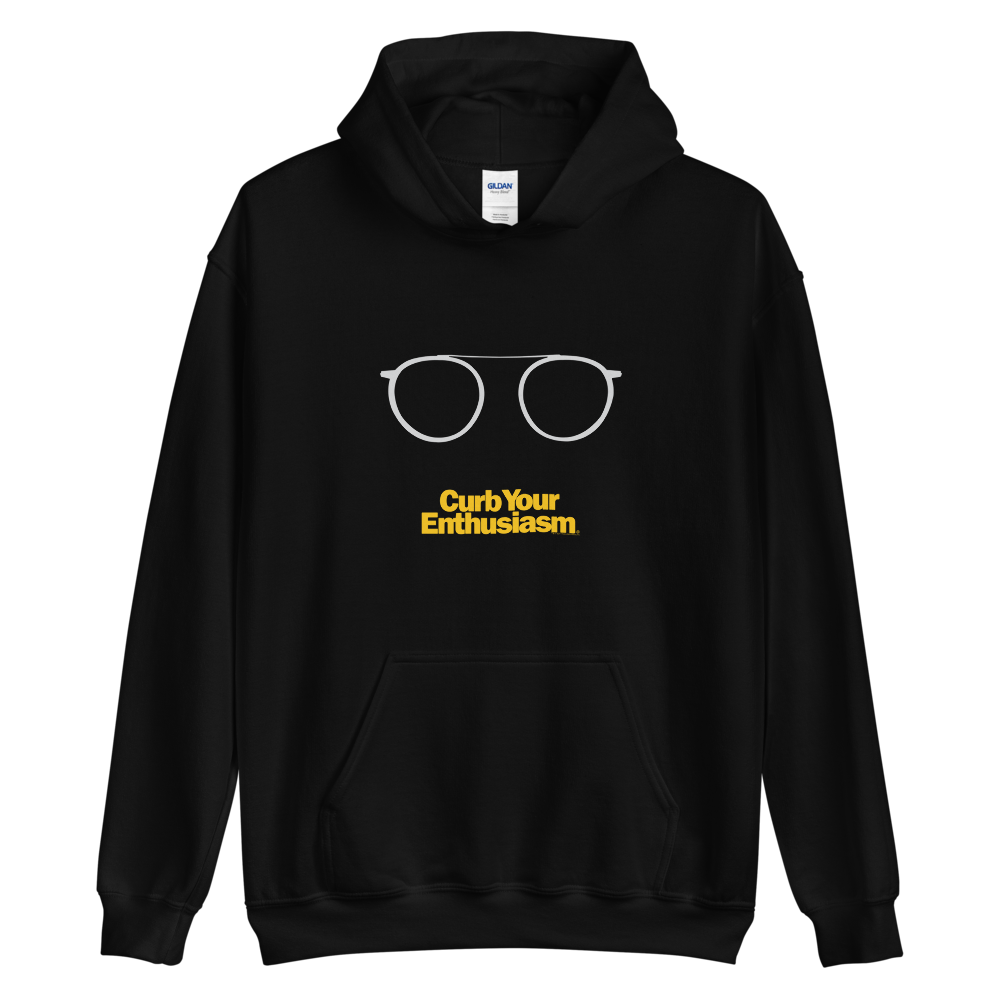 Curb Your Enthusiasm Glasses Fleece Hooded Sweatshirt