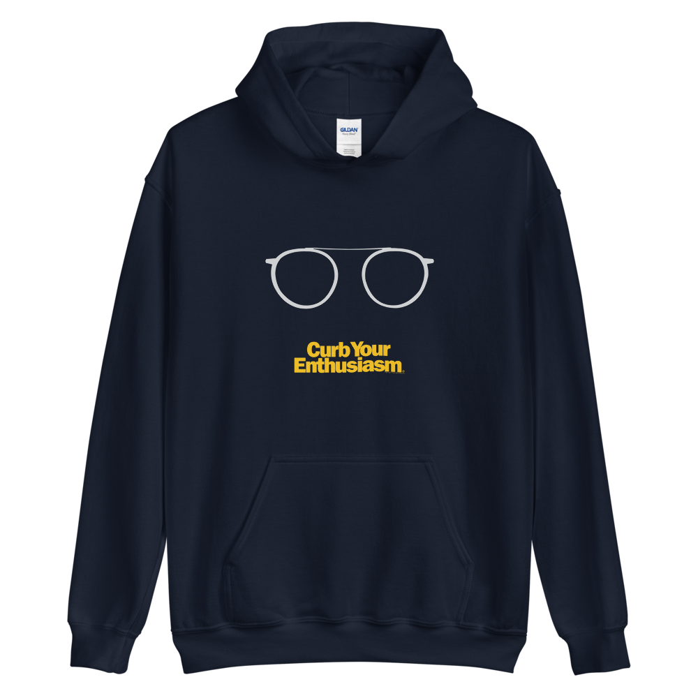 Curb Your Enthusiasm Glasses Fleece Hooded Sweatshirt