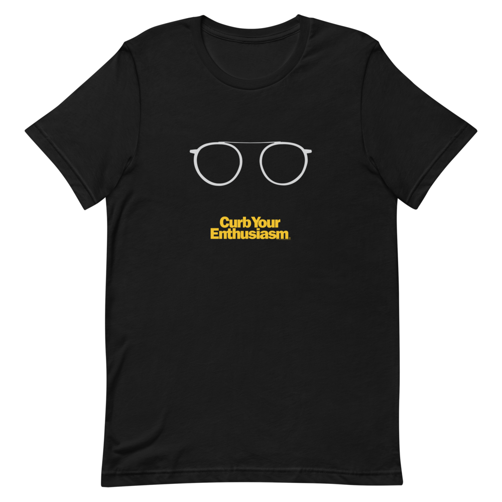 Curb Your Enthusiasm Glasses Adult Short Sleeve T-Shirt