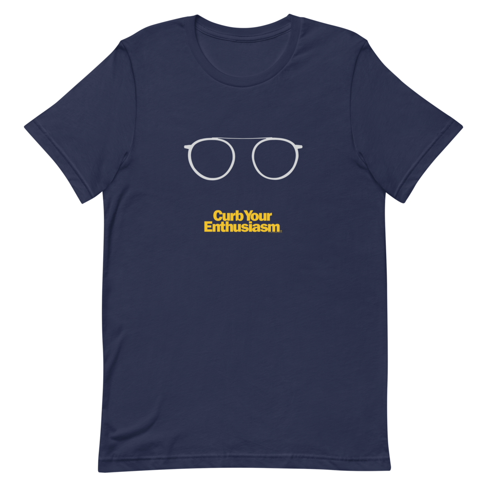 Curb Your Enthusiasm Glasses Adult Short Sleeve T-Shirt