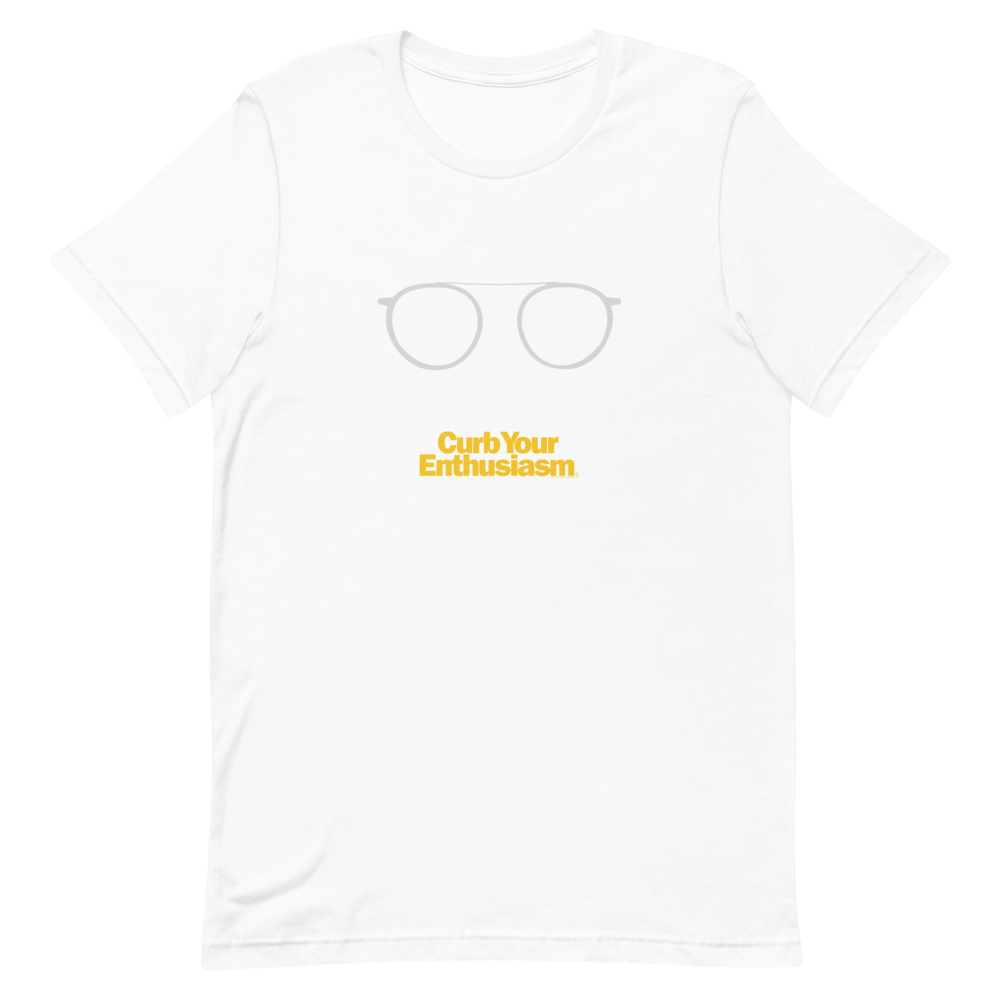 Curb Your Enthusiasm Glasses Adult Short Sleeve T-Shirt