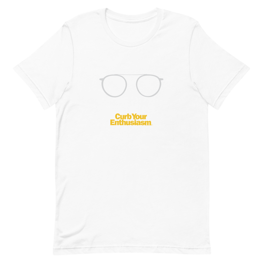 Curb Your Enthusiasm Glasses Adult Short Sleeve T-Shirt-3