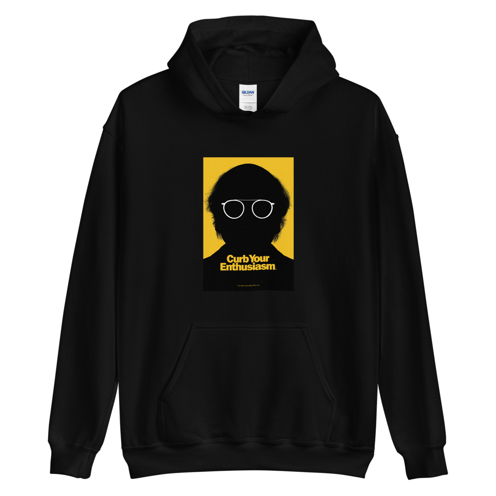 Curb Your Enthusiasm Larry's Silhouette Fleece Hooded Sweatshirt