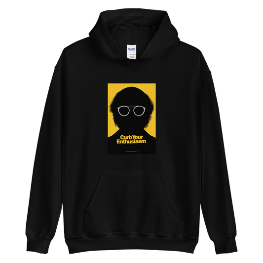 Curb Your Enthusiasm Larry's Silhouette Fleece Hooded Sweatshirt-0