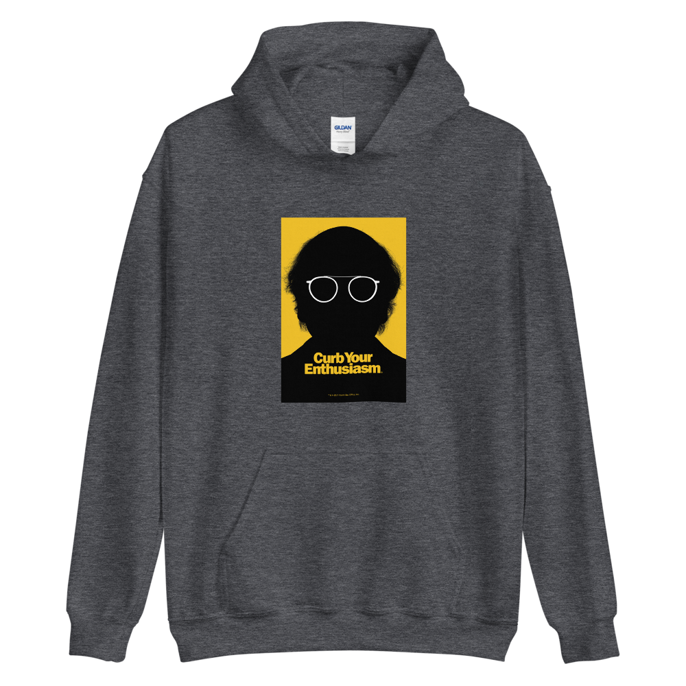 Curb Your Enthusiasm Larry's Silhouette Fleece Hooded Sweatshirt