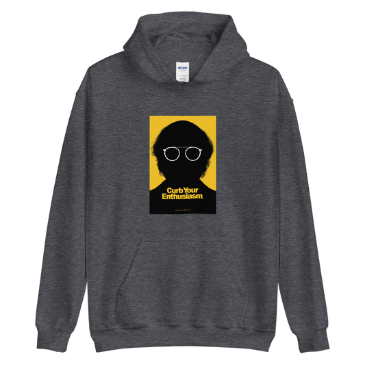 Curb Your Enthusiasm Larry's Silhouette Fleece Hooded Sweatshirt-2