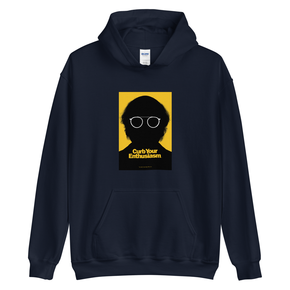 Curb Your Enthusiasm Larry's Silhouette Fleece Hooded Sweatshirt