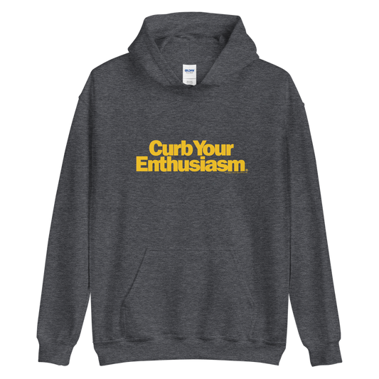 Curb Your Enthusiasm Logo Fleece Hooded Sweatshirt-0