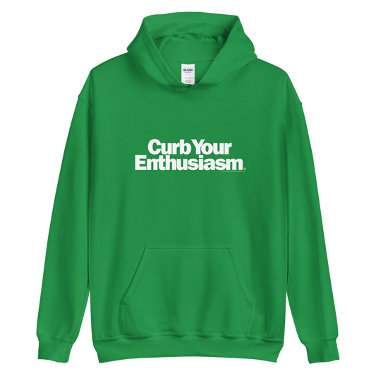 Curb Your Enthusiasm Logo Fleece Hooded Sweatshirt-2