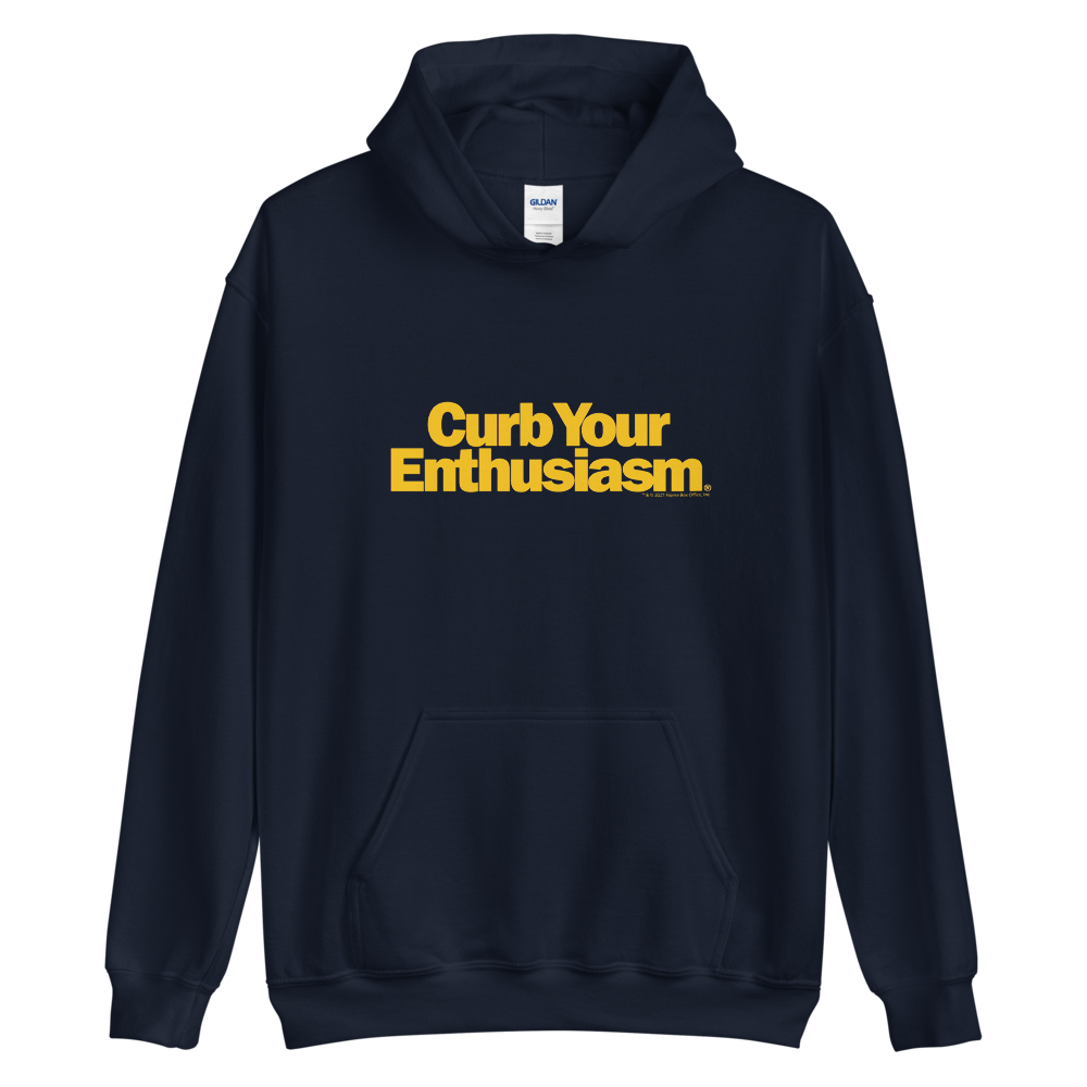 Curb Your Enthusiasm Logo Fleece Hooded Sweatshirt