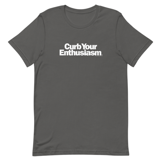 Curb Your Enthusiasm Logo Adult Short Sleeve T-Shirt-2