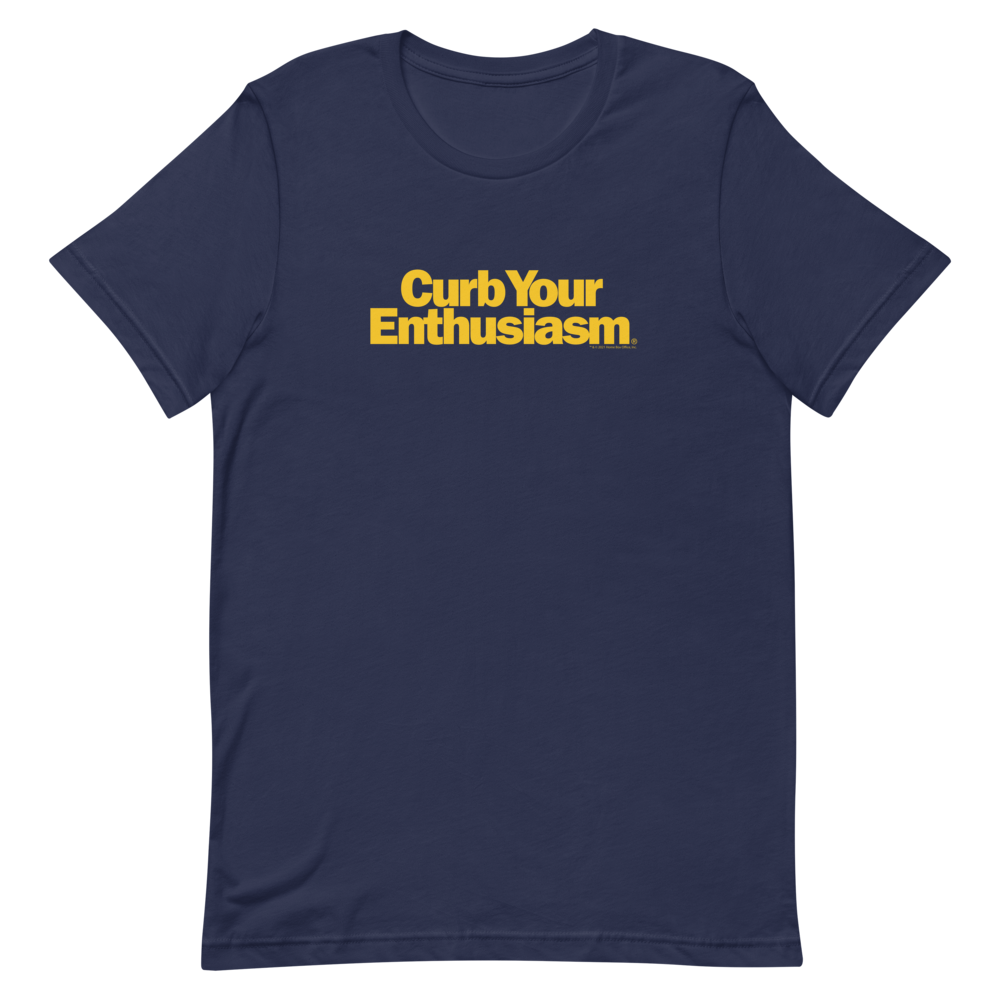 Curb Your Enthusiasm Logo Adult Short Sleeve T-Shirt