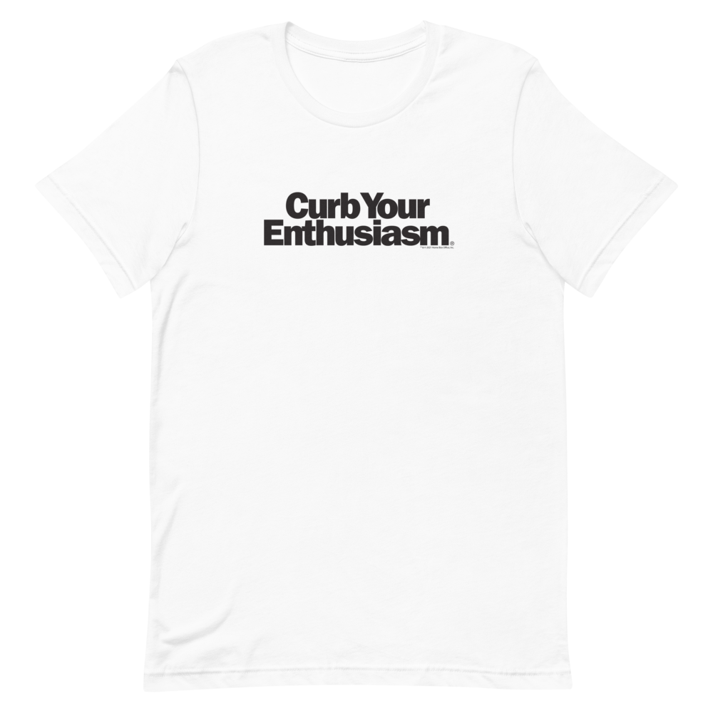 Curb Your Enthusiasm Logo Adult Short Sleeve T-Shirt