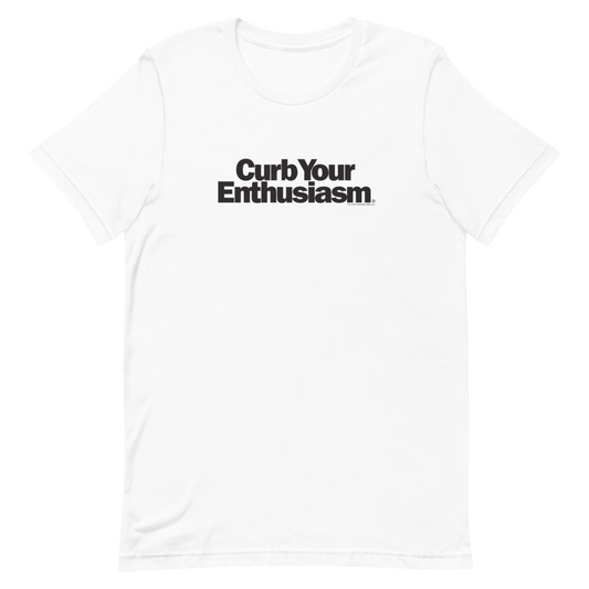 Curb Your Enthusiasm Logo Adult Short Sleeve T-Shirt-4