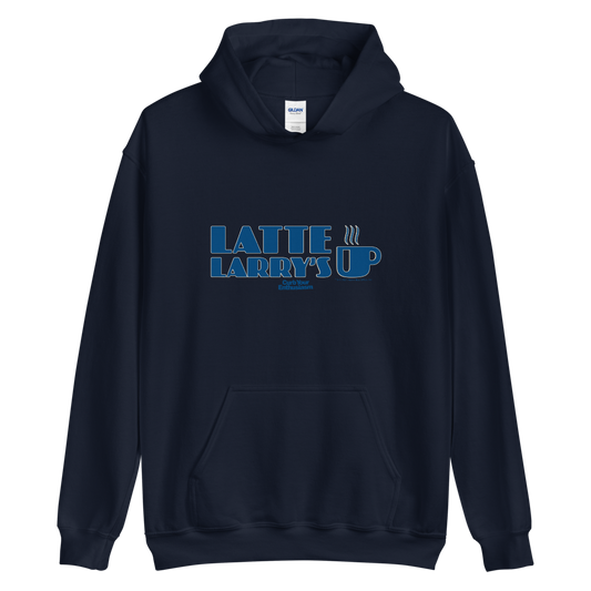 Curb Your Enthusiasm Latte Larry's Fleece Hooded Sweatshirt-3