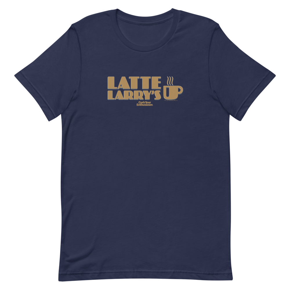 Curb Your Enthusiasm Latte Larry's Adult Short Sleeve T-Shirt