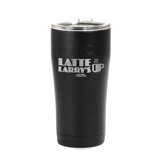 Curb Your Enthusiasm Latte Larry's Laser Engraved SIC Tumbler-0