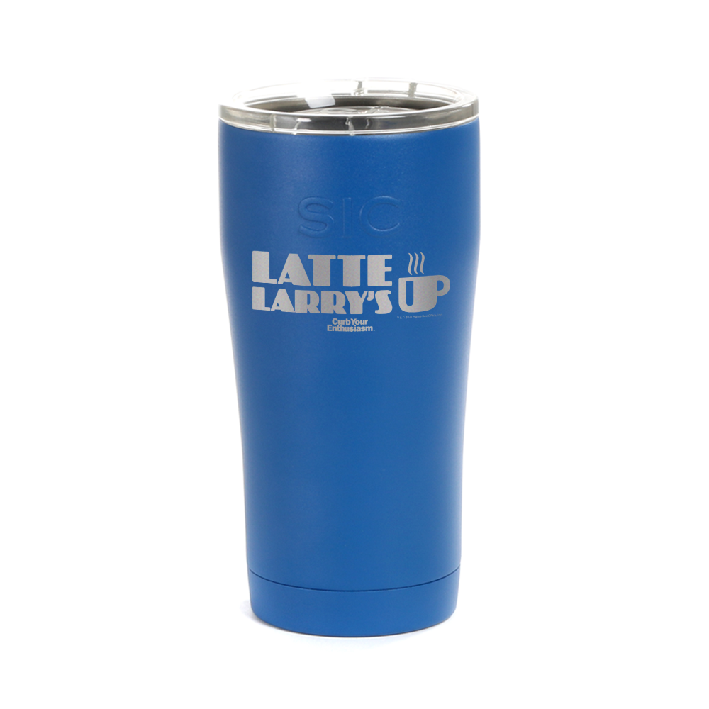 Curb Your Enthusiasm Latte Larry's Laser Engraved SIC Tumbler