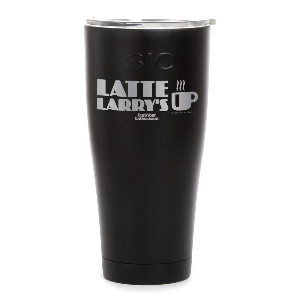 Curb Your Enthusiasm Latte Larry's Laser Engraved SIC Tumbler