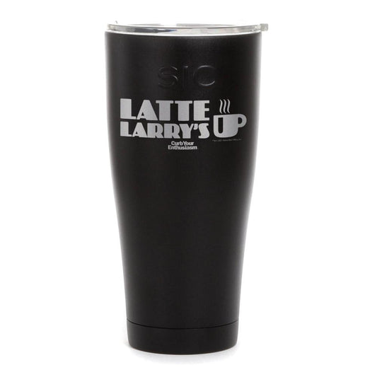 Curb Your Enthusiasm Latte Larry's Laser Engraved SIC Tumbler-2