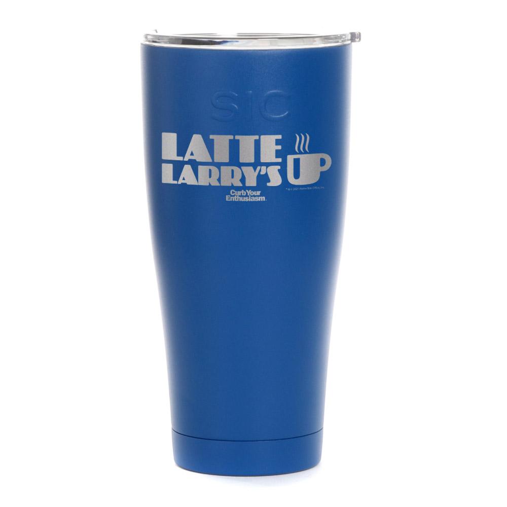 Curb Your Enthusiasm Latte Larry's Laser Engraved SIC Tumbler