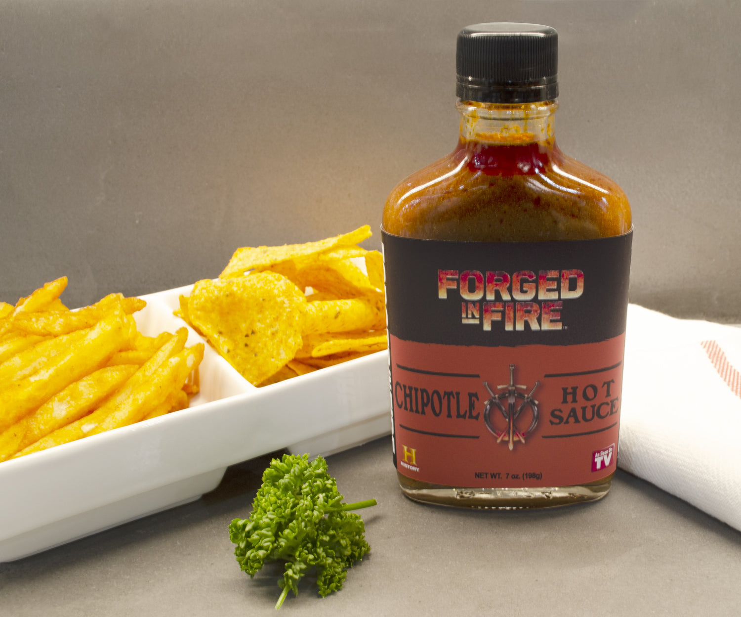 Forged in Fire Hot Sauce - Chipotle 7oz (198g)