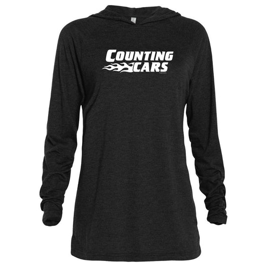 Counting Cars Logo Tri-blend Raglan Hoodie