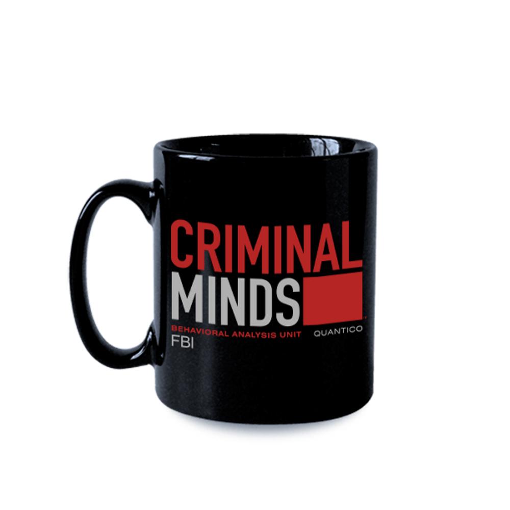 Criminal Minds BAU Quantico 11 oz Black Mug | Official CBS Entertainment Store